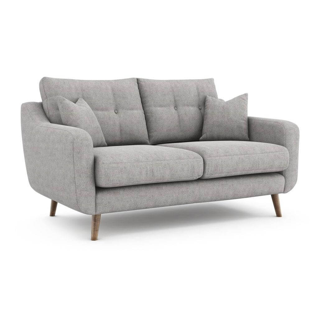 White deals mini sofa